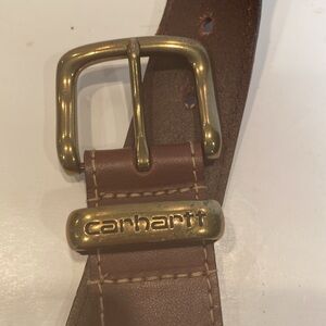 Carhartt Brown Genuine Leather Belt